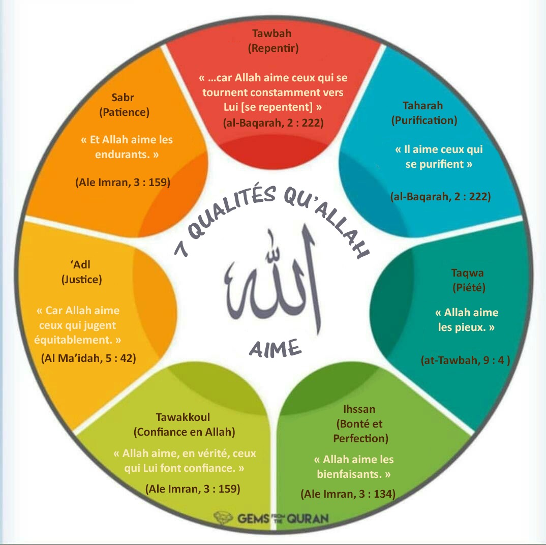 7 qualités qu’Allah (swt) aime Shia974